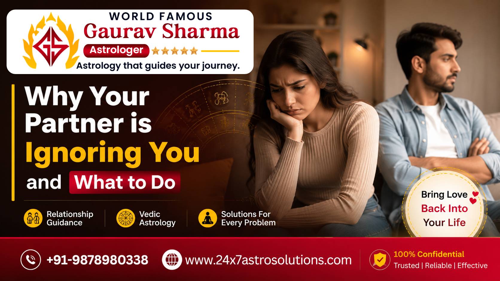 Why Your Partner is Ignoring You and What to Do